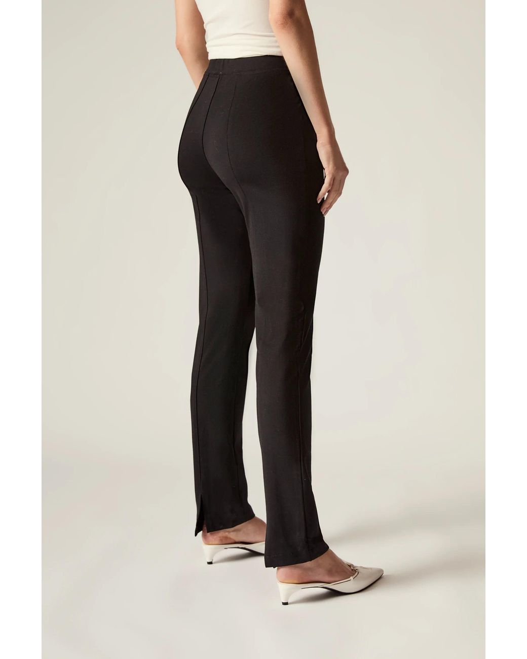 James Lakeland Black Cigarette Trousers