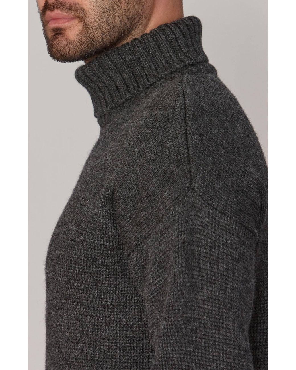 Paul James Knitwear Gray The Modern Submariner for men