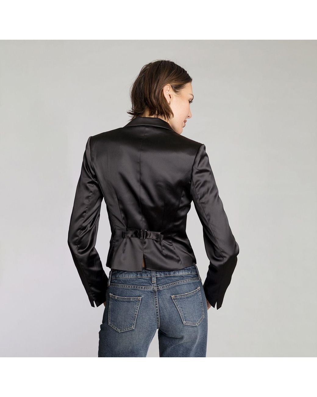 Love and Nostalgia Black Mini Cigar Blazer
