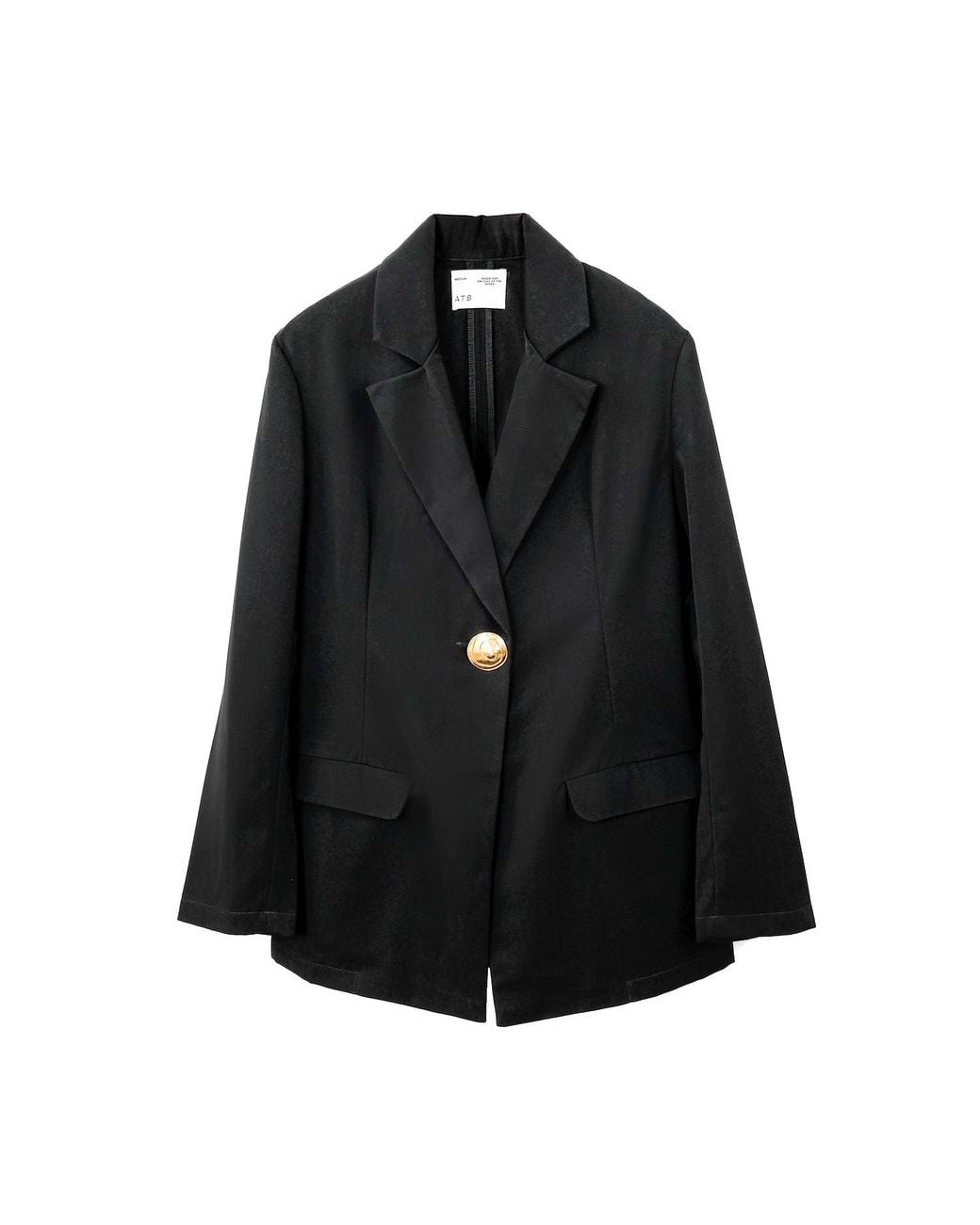 Ats the Label Black Leonie Standard Length Blazer