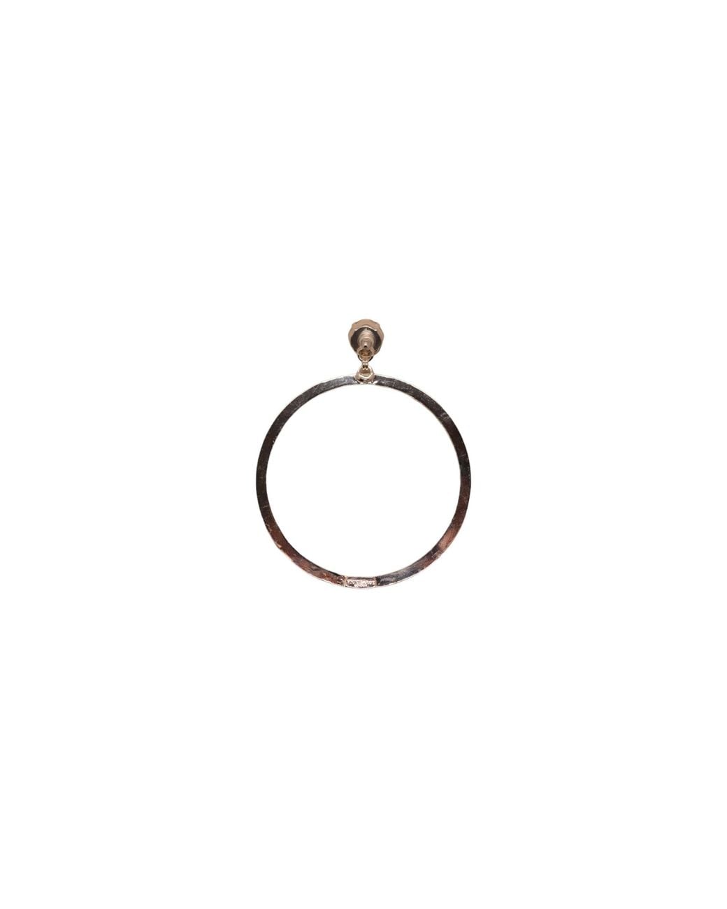 Vicki Sarge Brown The Large Hoop Earrings
