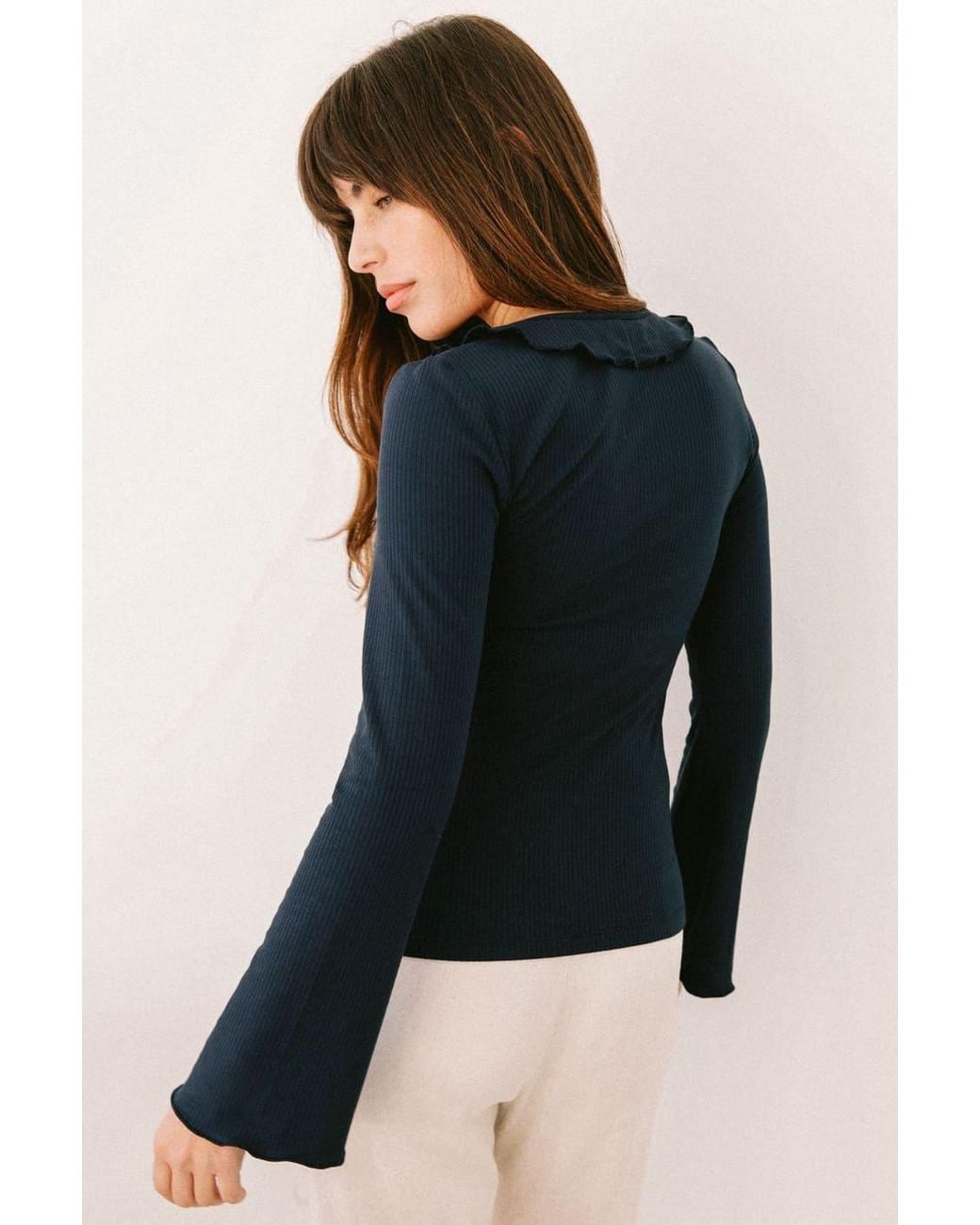 AVANI Apparel Blue Top Pivoine