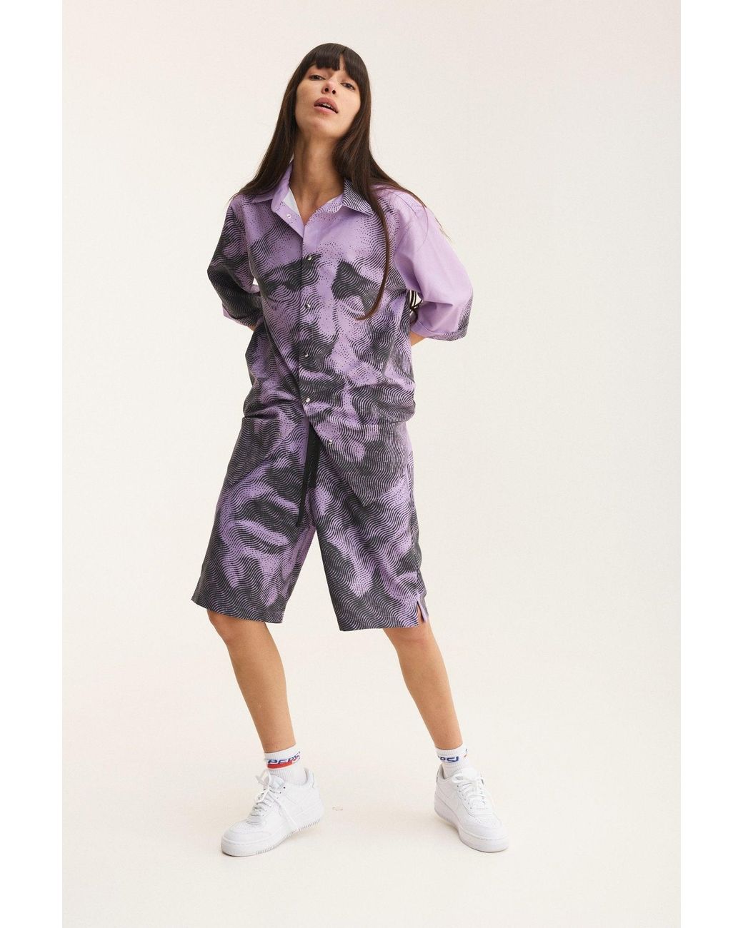 mysimplicated Purple Short Sleeve Shirt