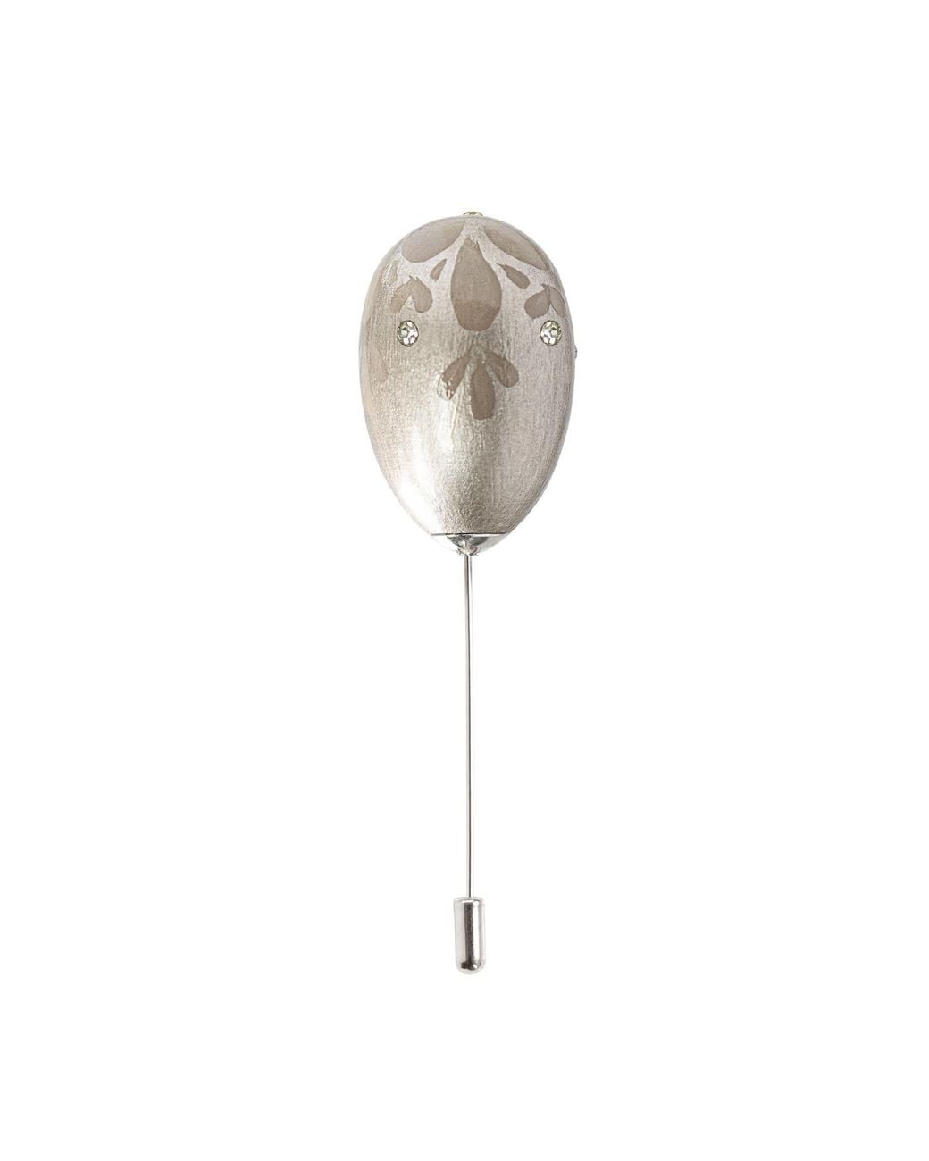 Saule Label White Nova Lapel Pin