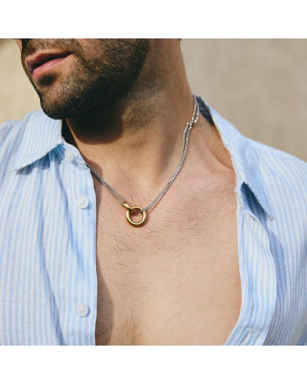 Mulgaro Metallic Jarek Necklace