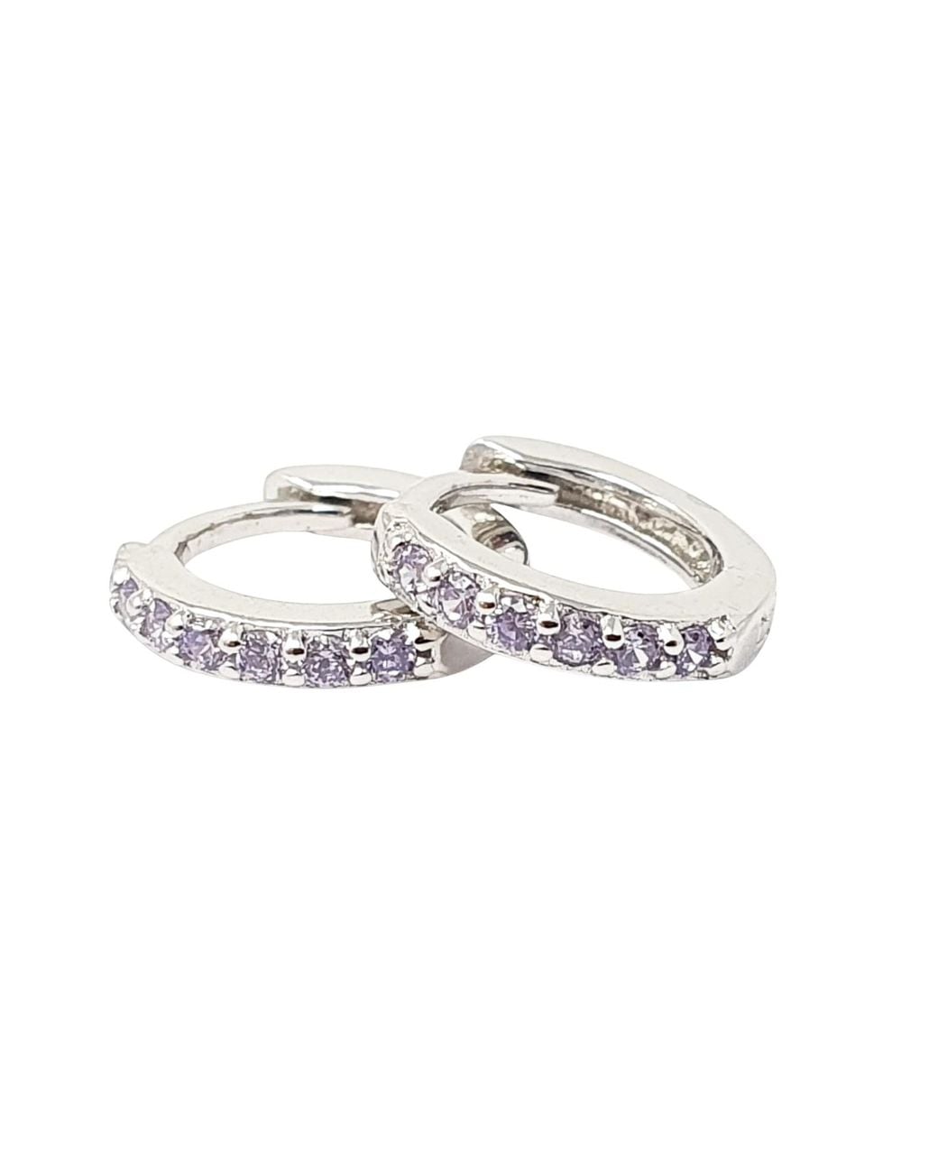 Sophelia Metallic Alexandrite June Birthstone Small Huggie Hoops