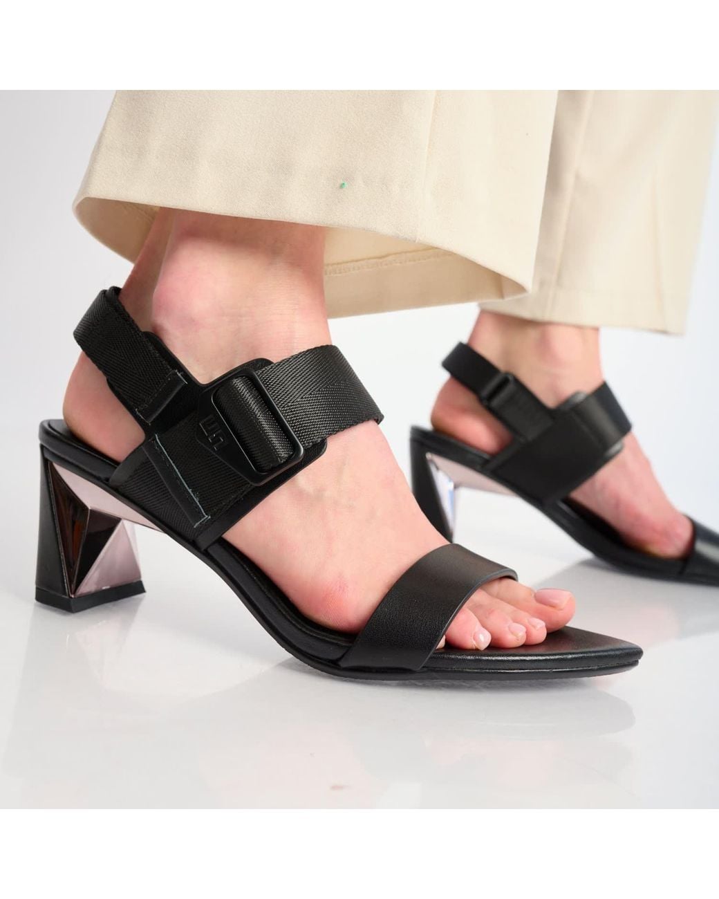 United Nude Black Poly Soga Mid