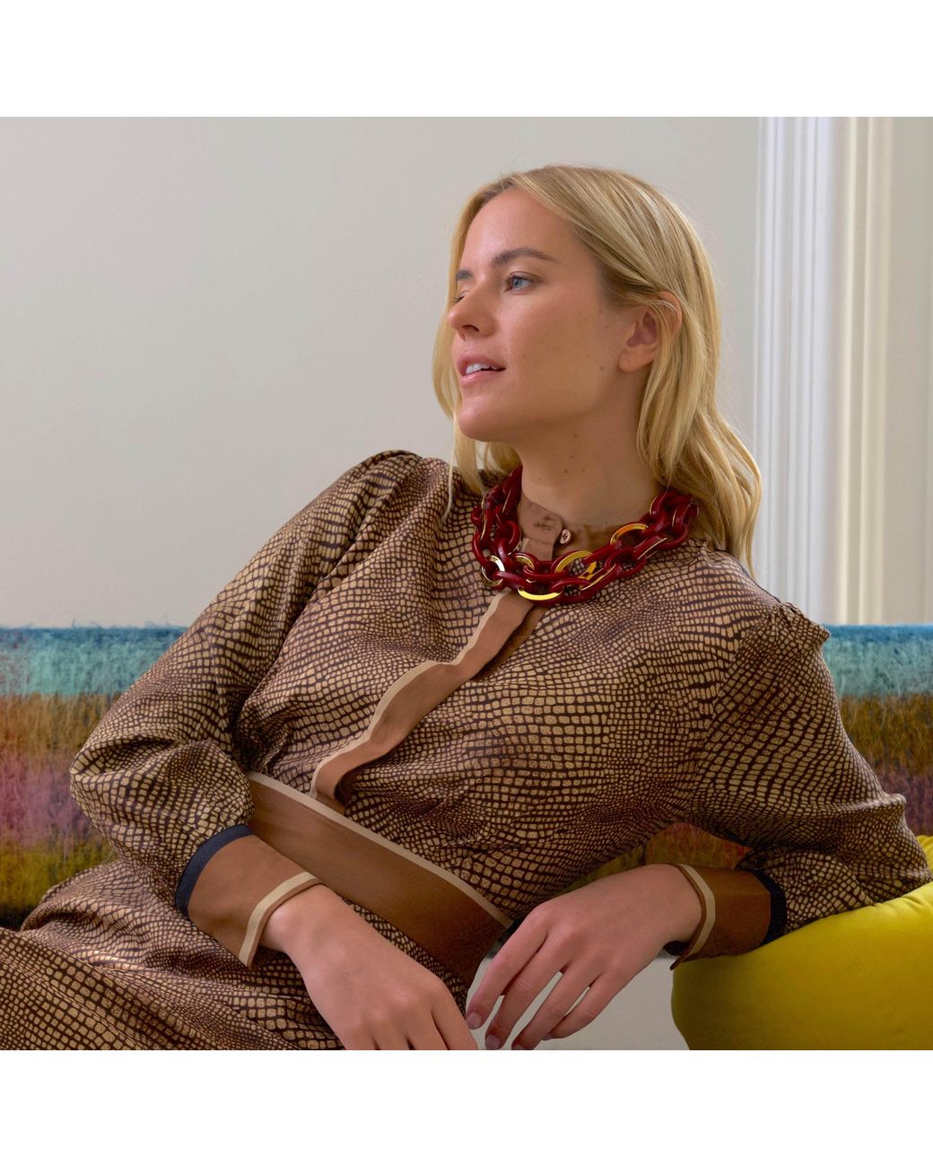 Fairchild Baldwin Red Harper Winter Necklace