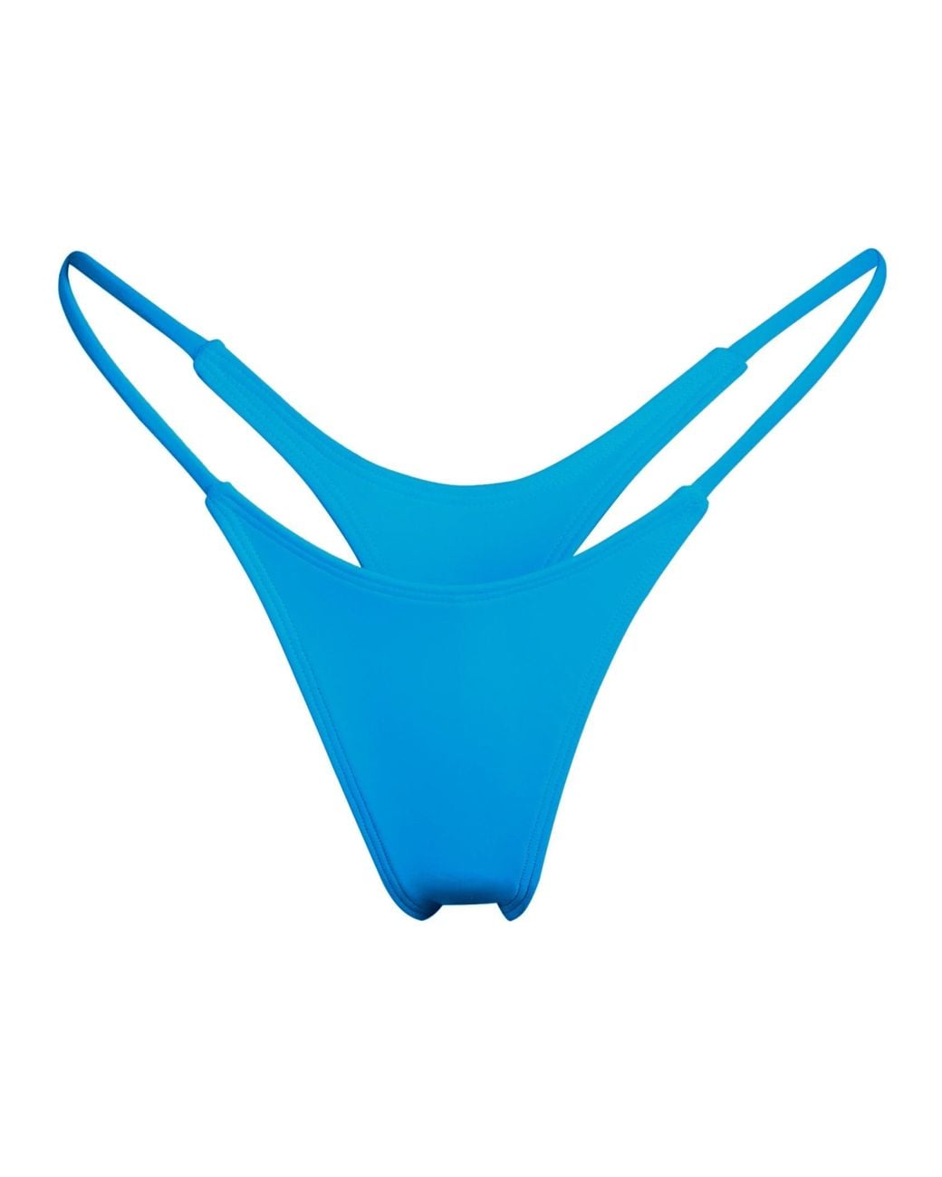 Minimale Animale Blue Wall Street Thong Bikini Bottom