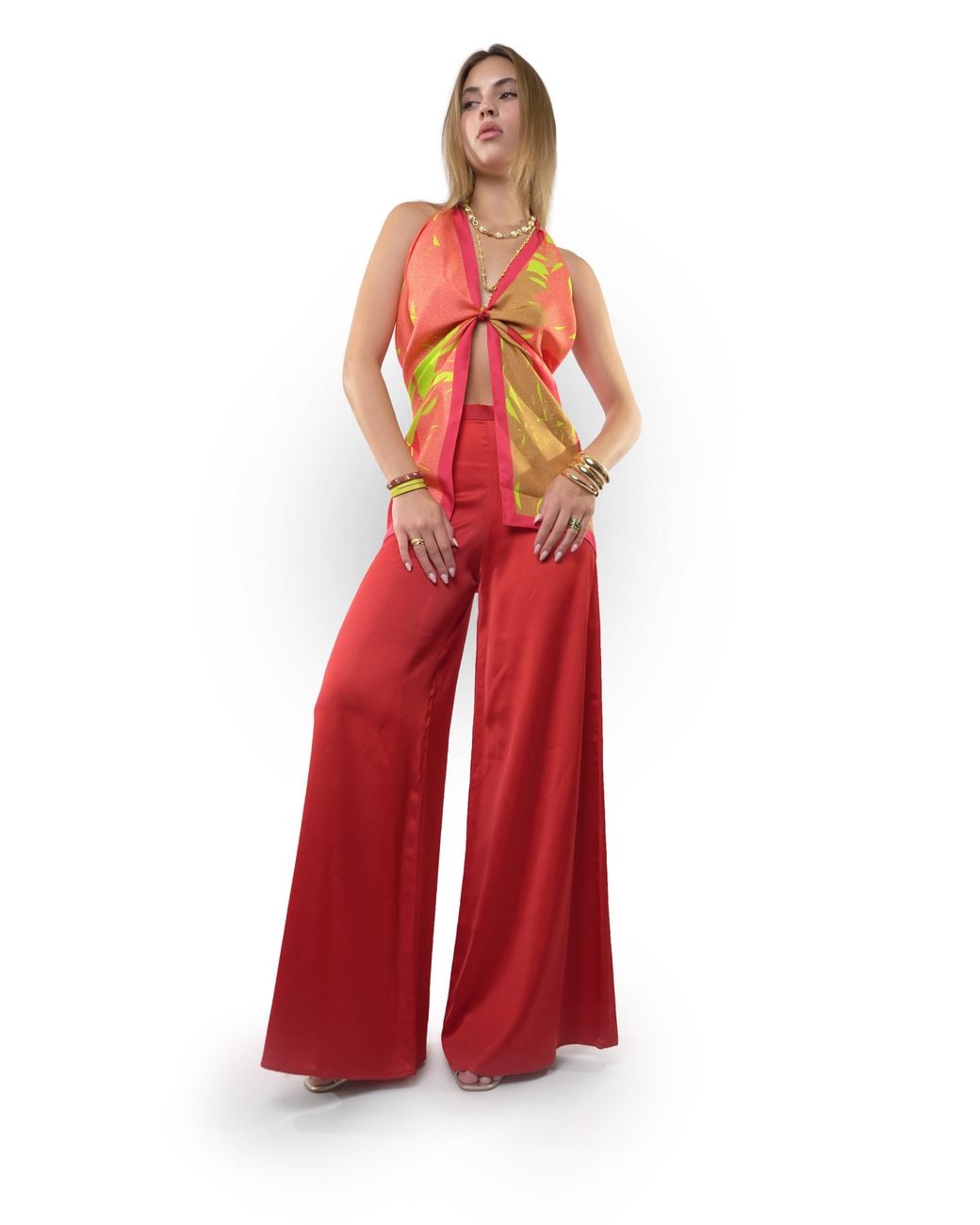 Tash and Ley Women's Red Woman