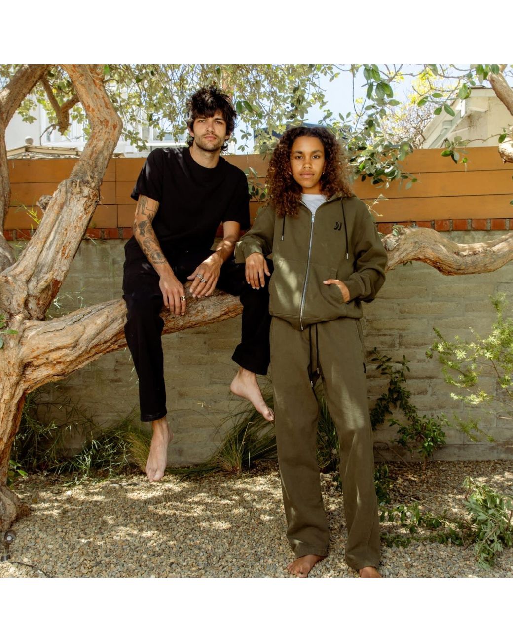 Comune Blue Nori Tee for men