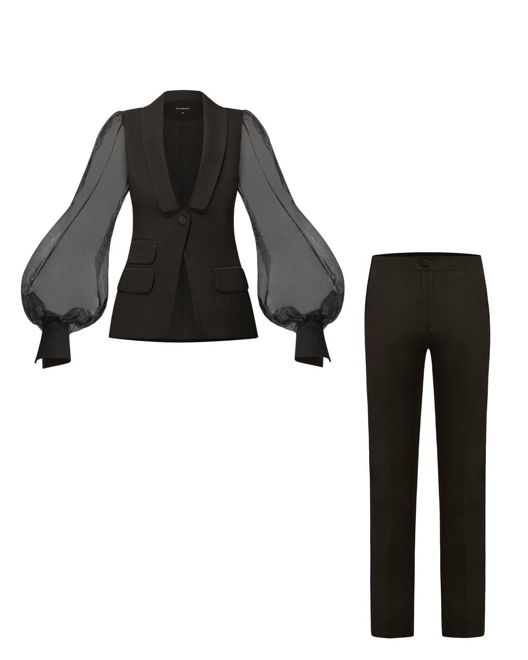 Tia Dorraine Black J'Adore Tailored Pant Suit