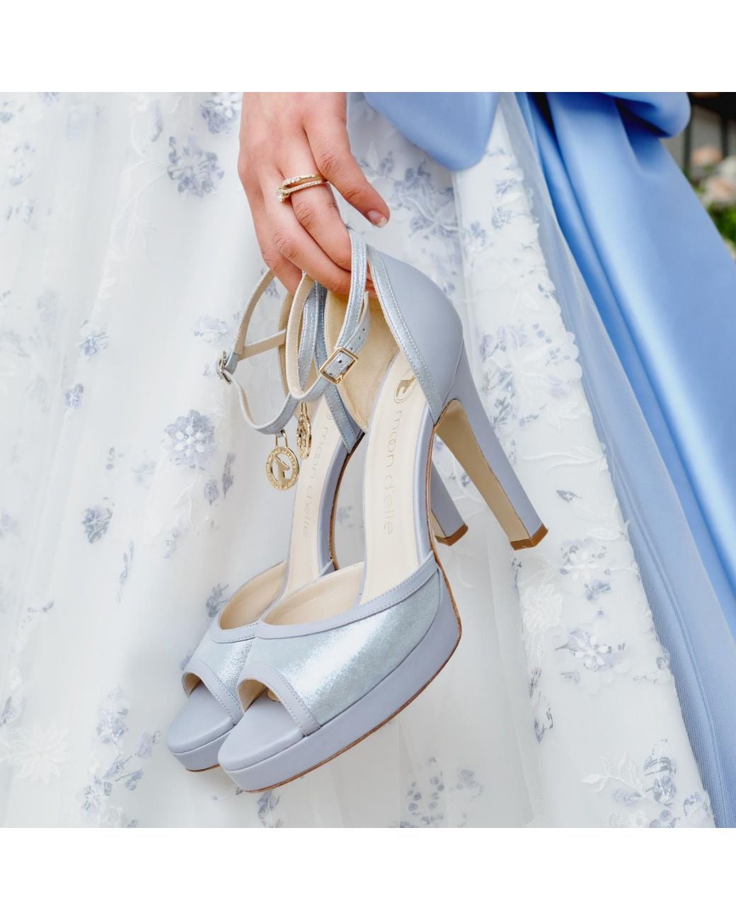 Moon D'elle White The Nebbiolina Heels