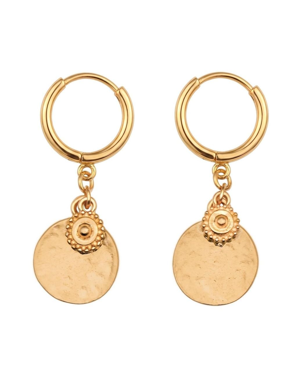 Iris London Metallic Mala Earrings