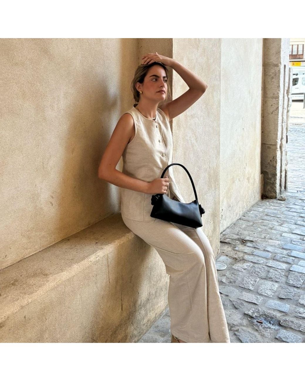 Mimhi Maison Natural Neutrals Sienna Set – Linen & Cotton Blend