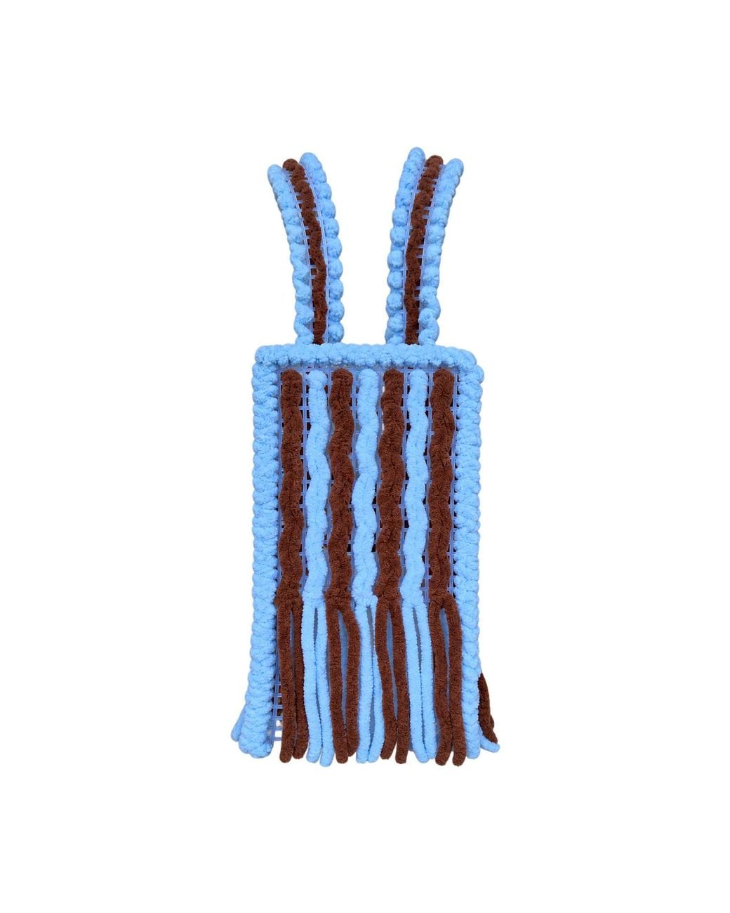 Growny Cocoa Crochet Mesh Tote in Blue | Lyst