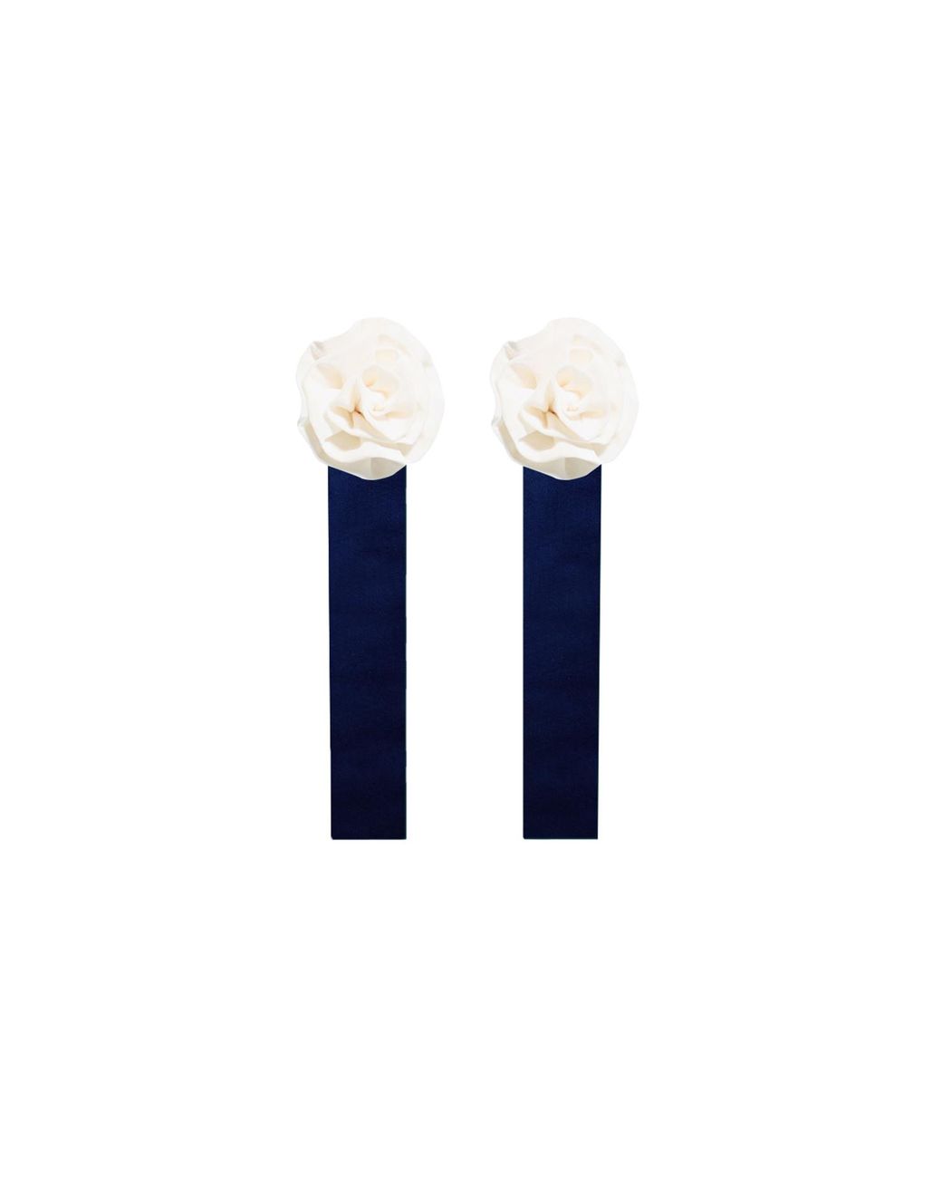 Nur Karaata Blue Versailles Rose Gloves