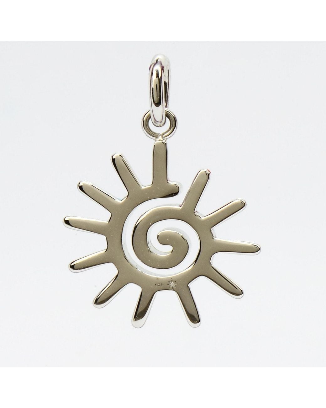 Pinnole Yellow Sun Charm
