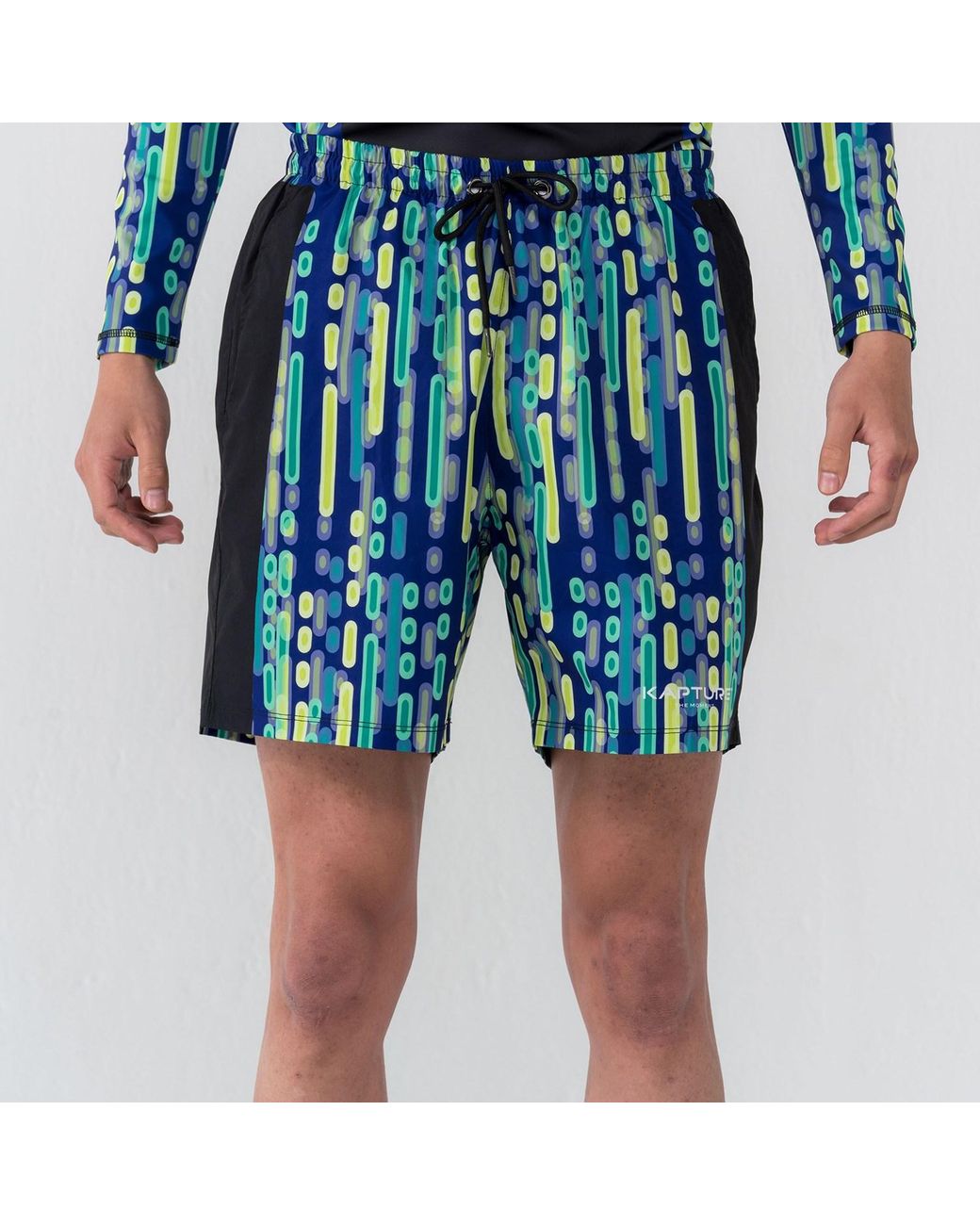 Kapture Green Future Dive Shorts for men