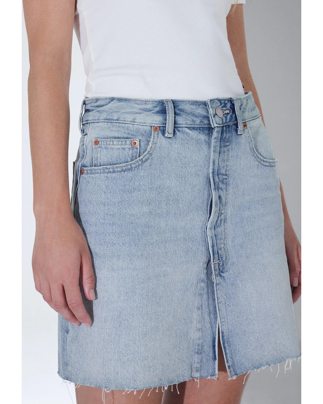 Dr. Denim Blue Ara Skirt
