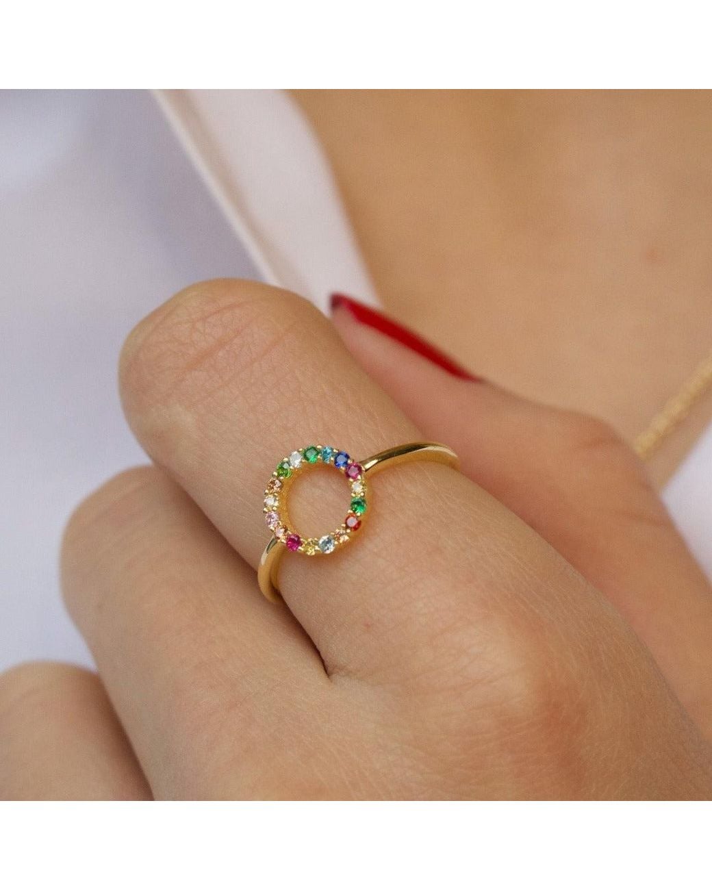 With Love Darling Metallic Partnership Ring