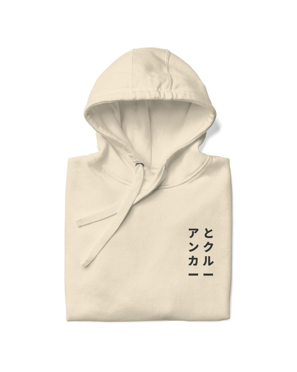Anchor and Crew White Neutrals Bone One Japan Gurafiku Cotton Blend Hoodie