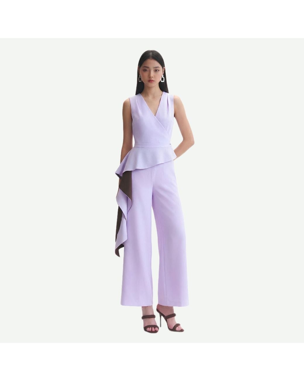 Emma Wallace Purple Pearl Jumpsuit