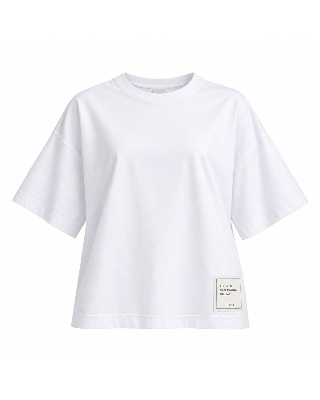 Nola White Line T-Shirt