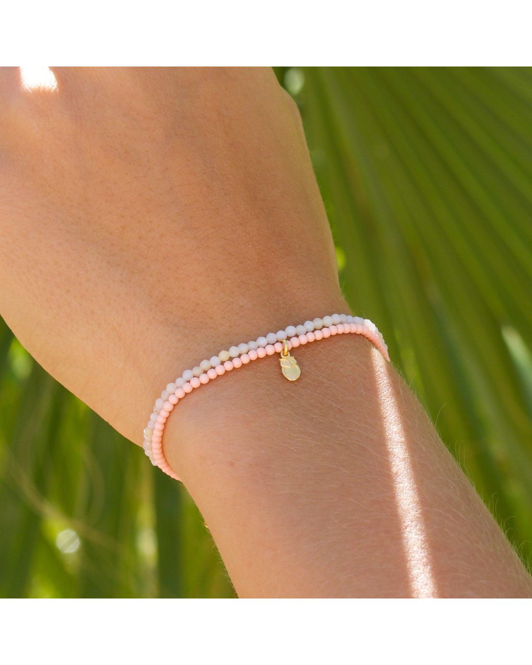 With Love Darling Metallic Opal Wisdom Wrap Pearl Bracelet