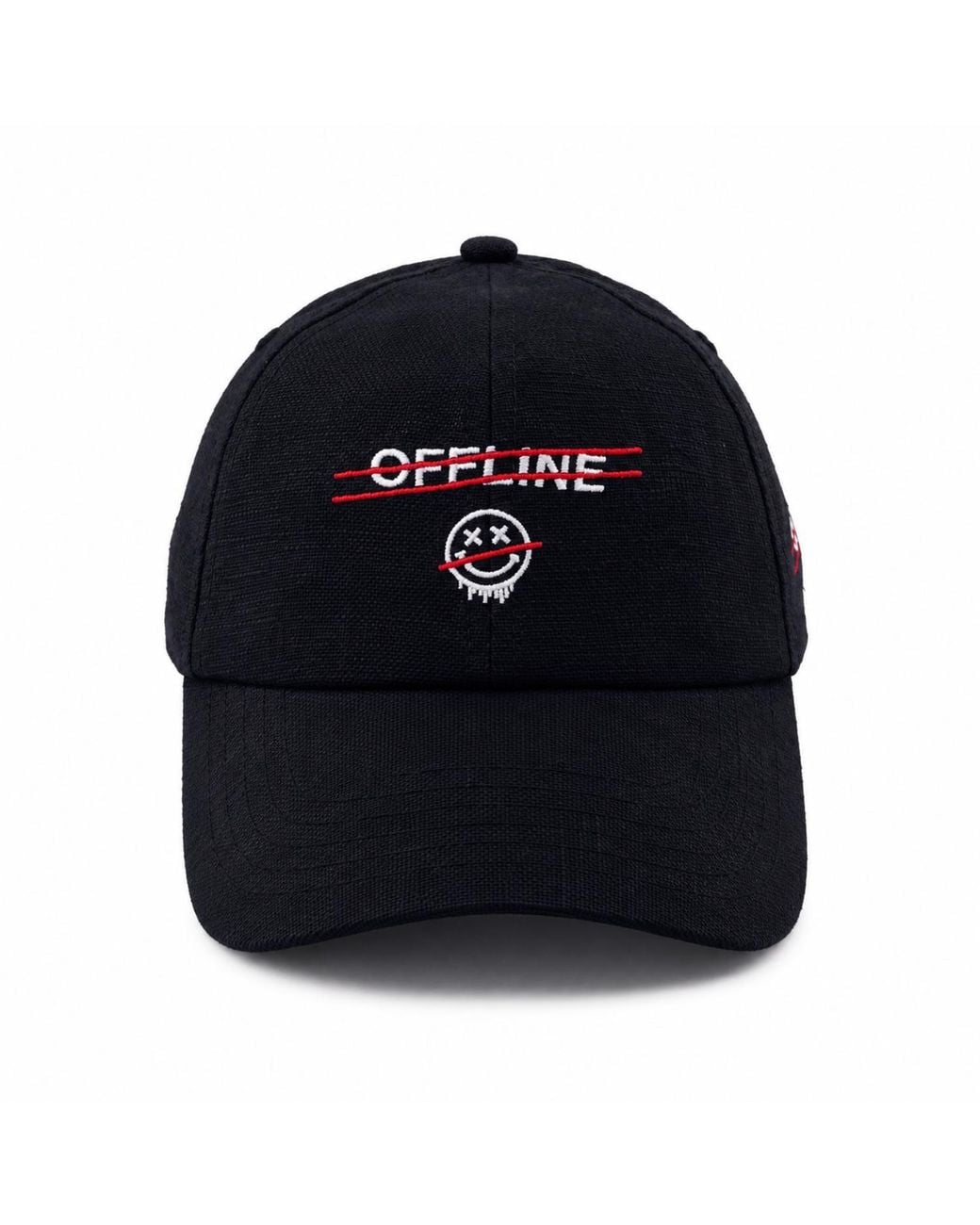 Chic Urban Black Offline Signal Baseball Cap for men