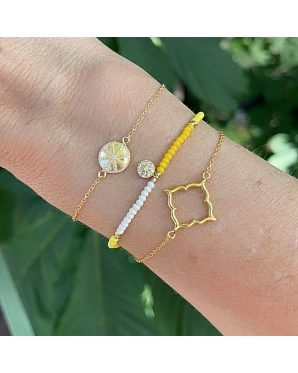 With Love Darling Metallic Energy Bracelet