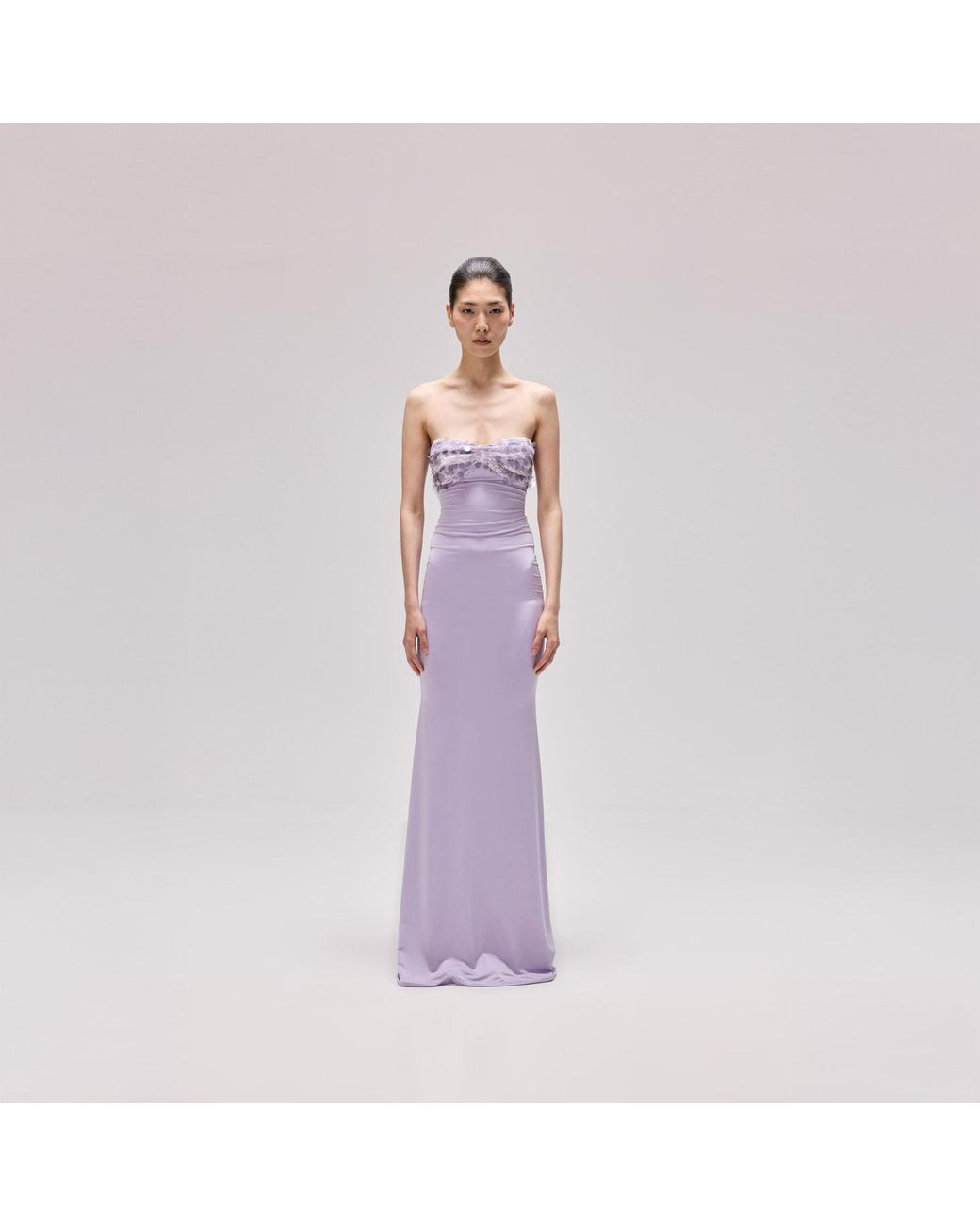 Herfetch Purple Neutrals Maxi Dress-Lilac