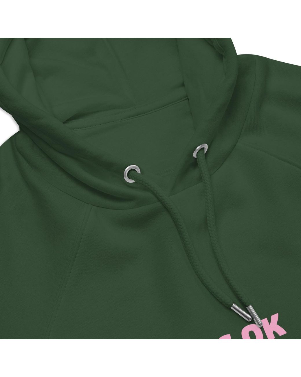 Anchor and Crew Green Bottle Five It's Ok Editions Organic Cotton Hoodie