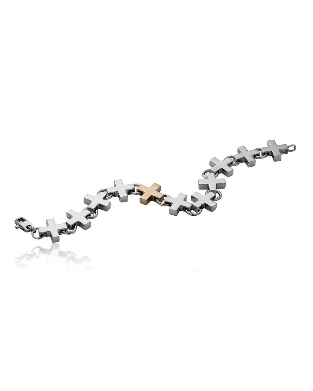 Cartography Metallic Who's Your Plus One? Bracelet for men