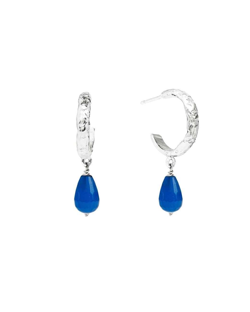Lavani Jewels Blue Sadie Hoops