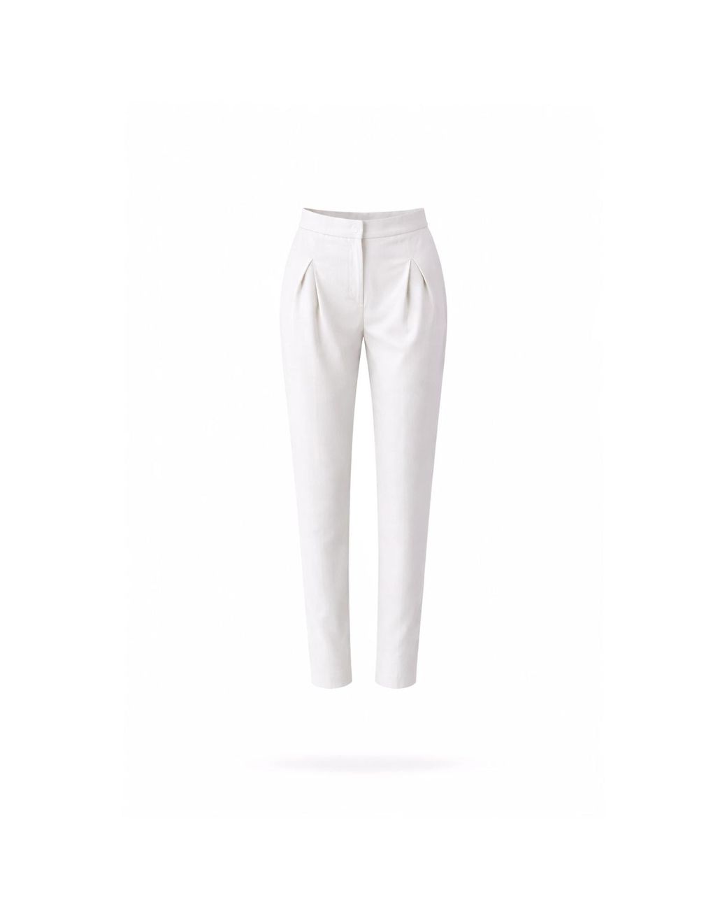 Lumina Eligma White Construct Suit Pants Ensemble