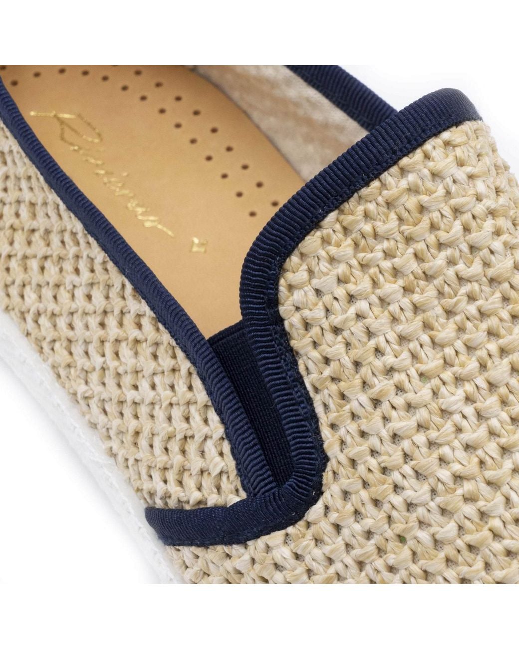 Rivieras Natural Raffia Slip-On Loafer