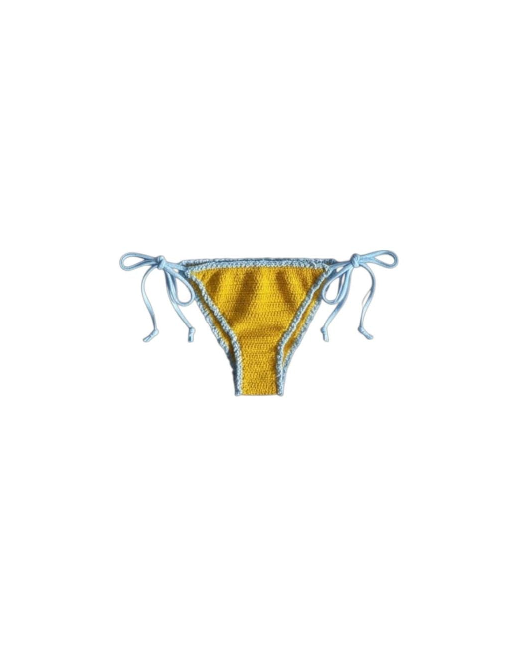Gunes Swim Yellow Buttercup Petal Bikini Bottom