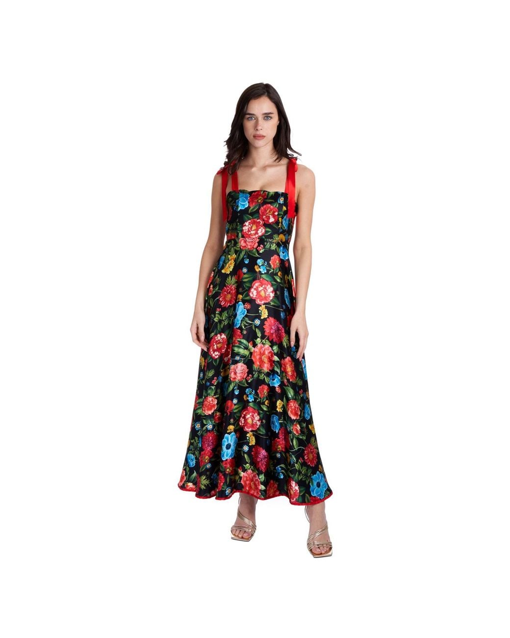 Sofia Tsereteli Red Evening Gown