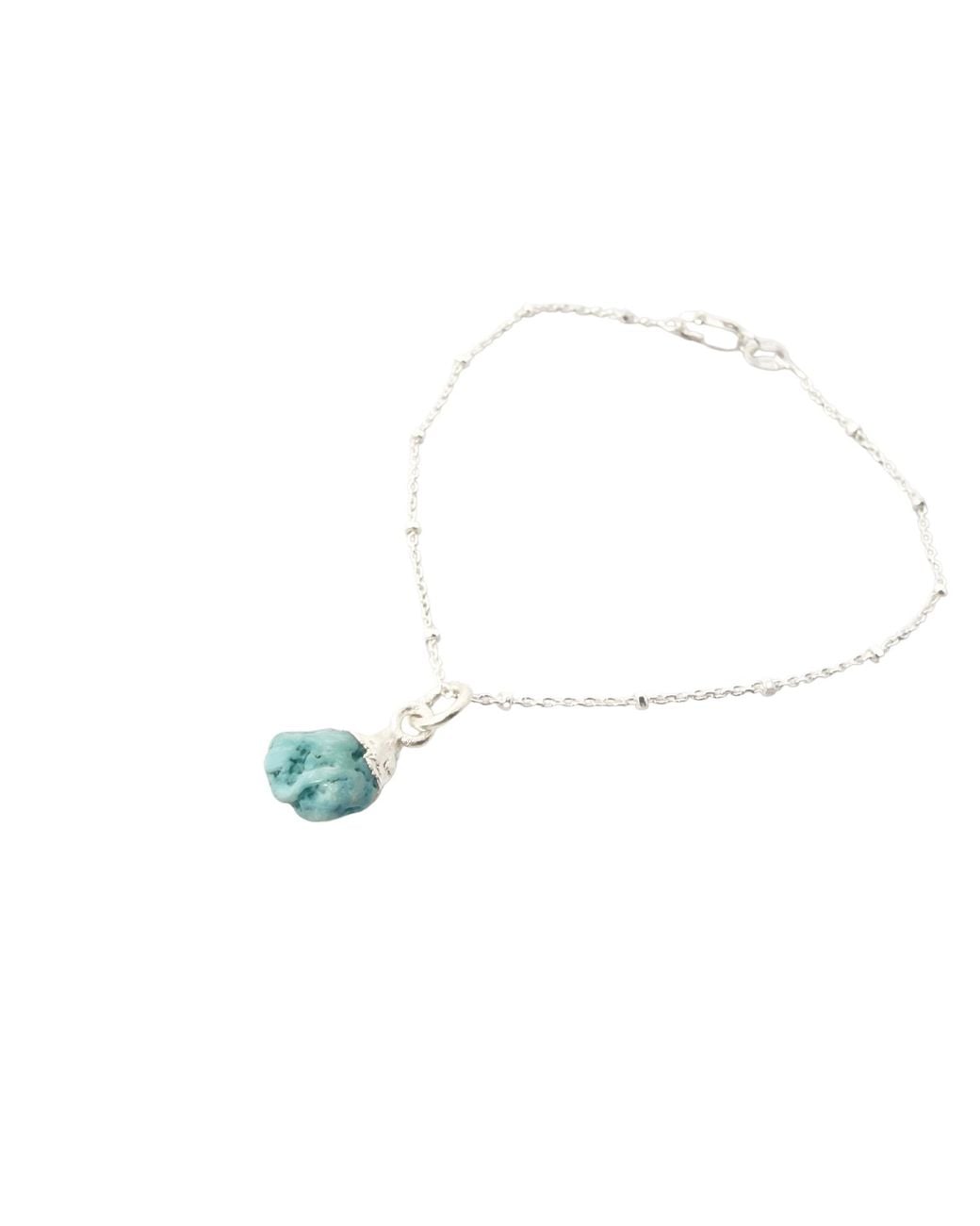 Sophelia White Raw December Birthstone Bracelet