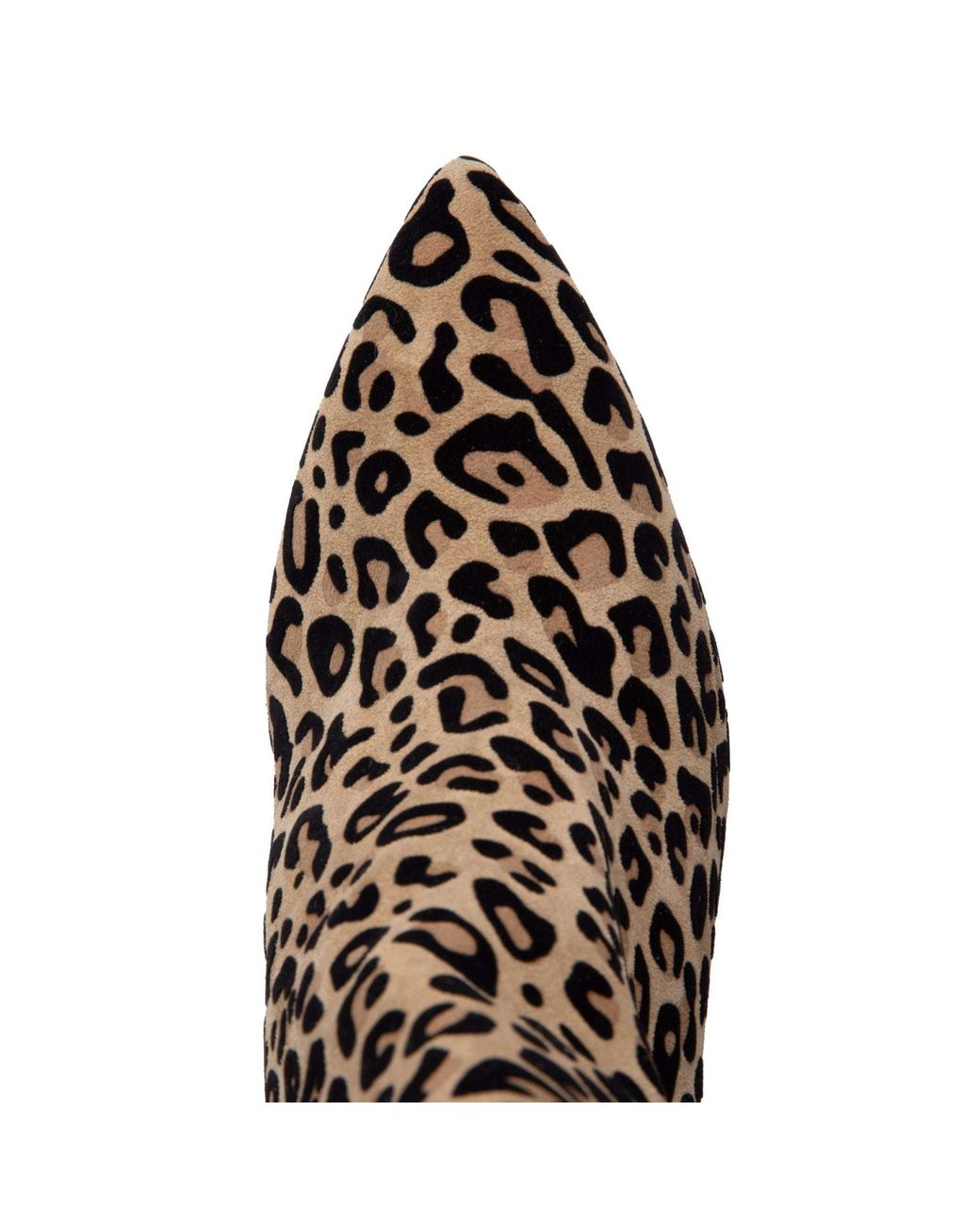 Beautiisoles by Robyn Shreiber Made in Italy Black Neutrals Tessa Animal Printed Suede Ankle Bootie Block Heel