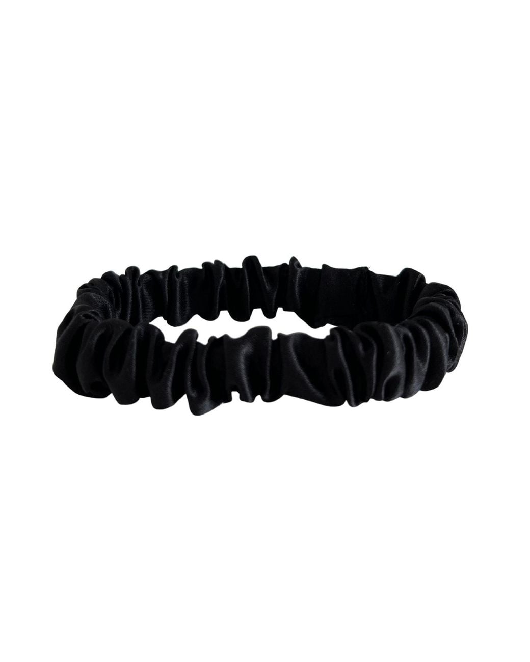 Sylk Black Silk Scrunchie Bundle
