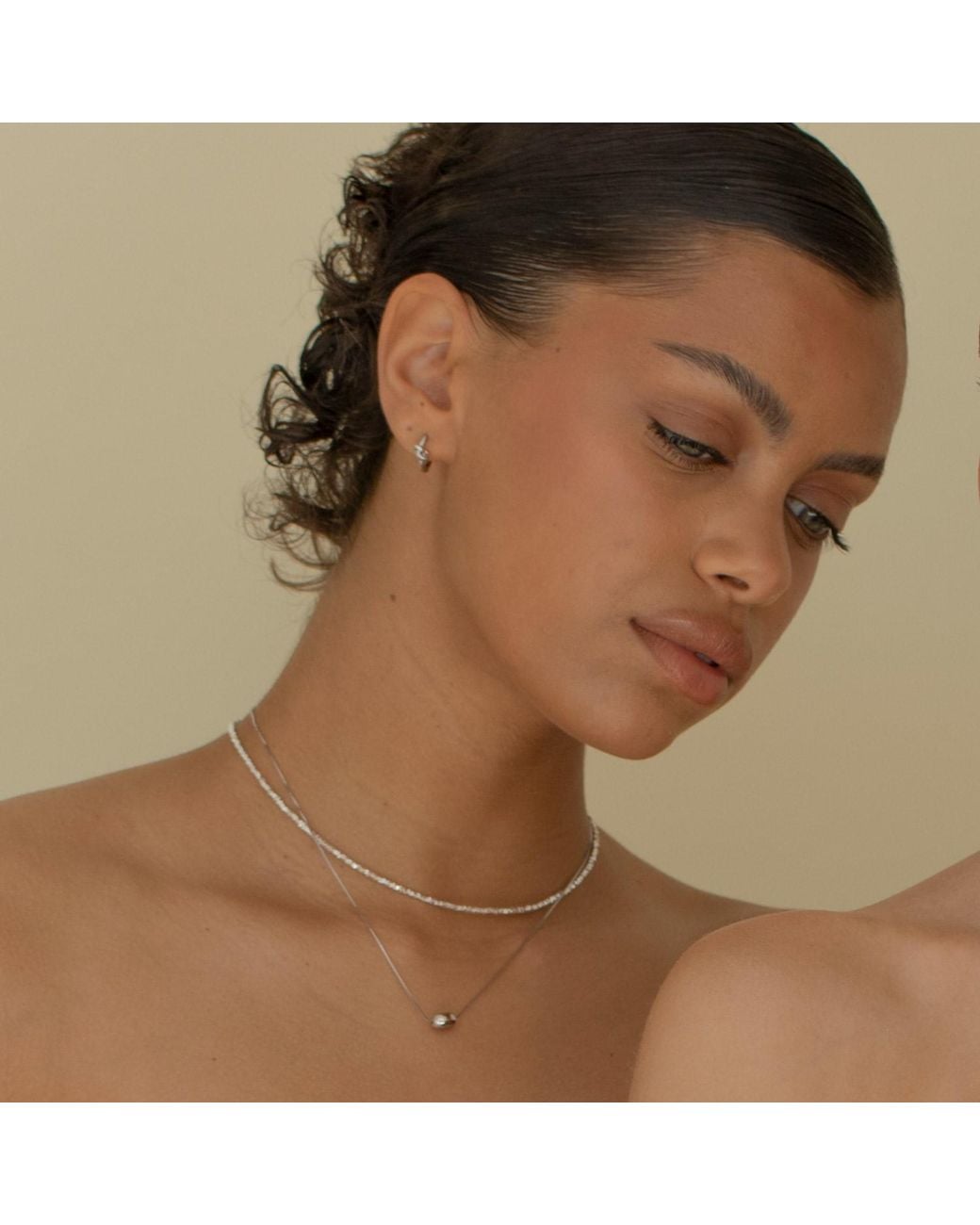 Arctic Fox & Co. Metallic Knots Hoop Earrings