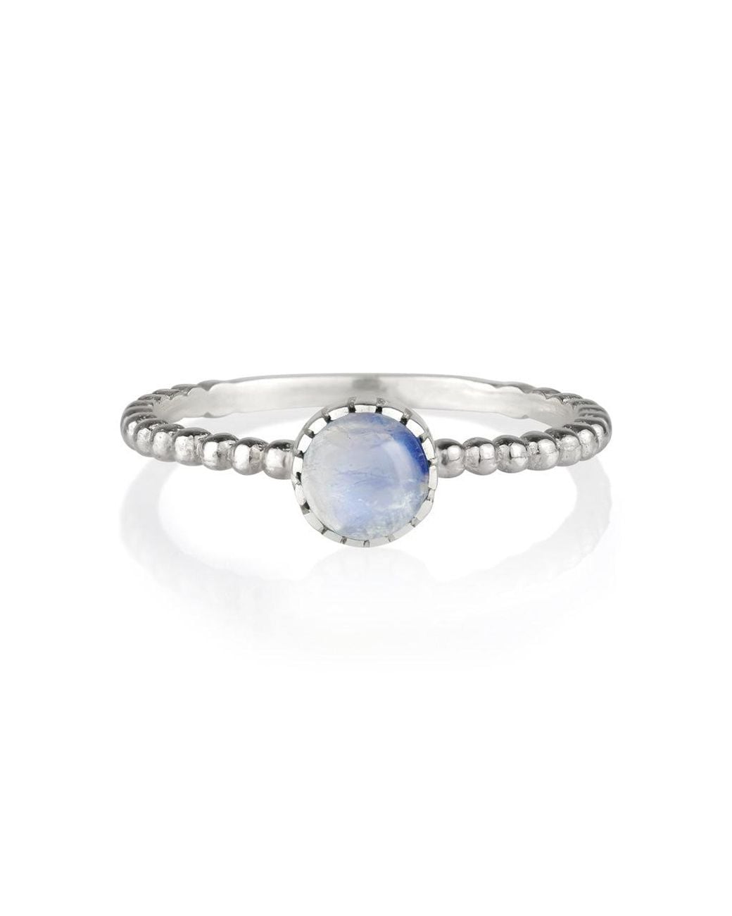 Charlotte's Web Jewellery White Rawa Stacking Ring