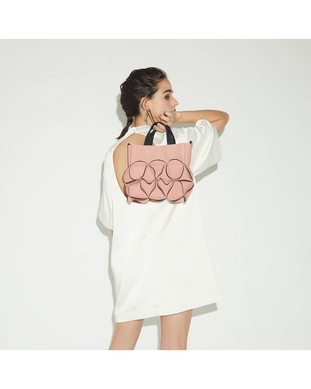 ELEMOOD_Japan Pink Blossom Small Handbag