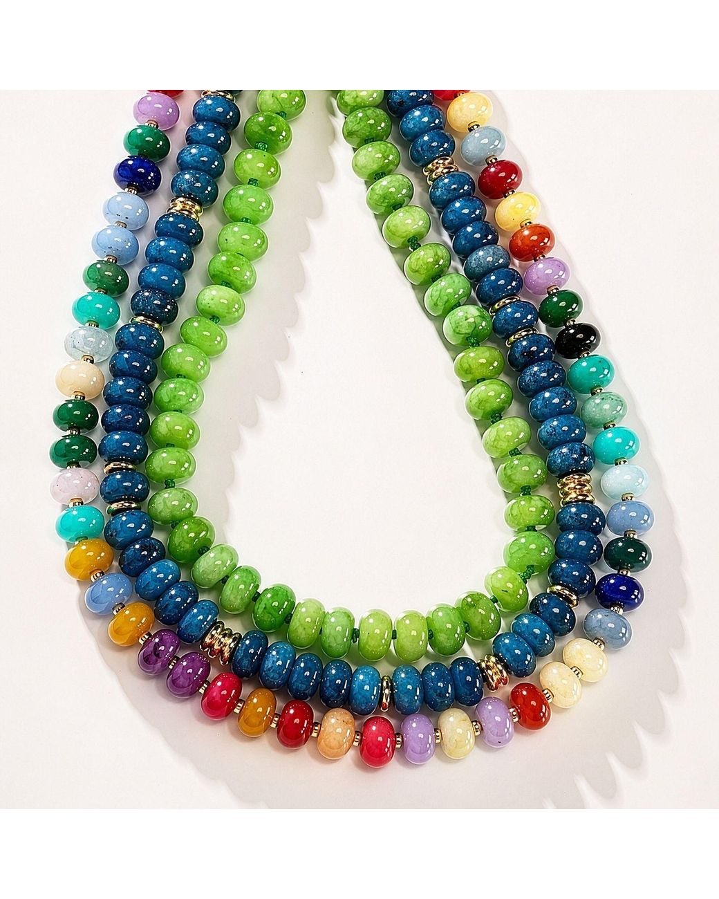 Belinda Jewelz Blue Kyanite & Beaded Necklace