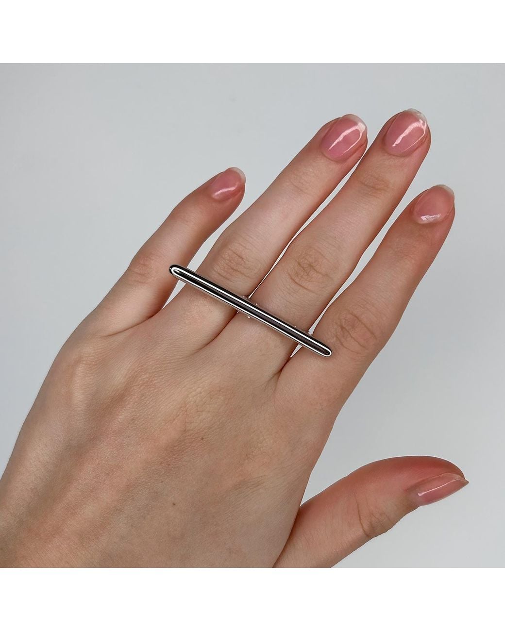 SALLY SKOUFIS White Pathway Ring