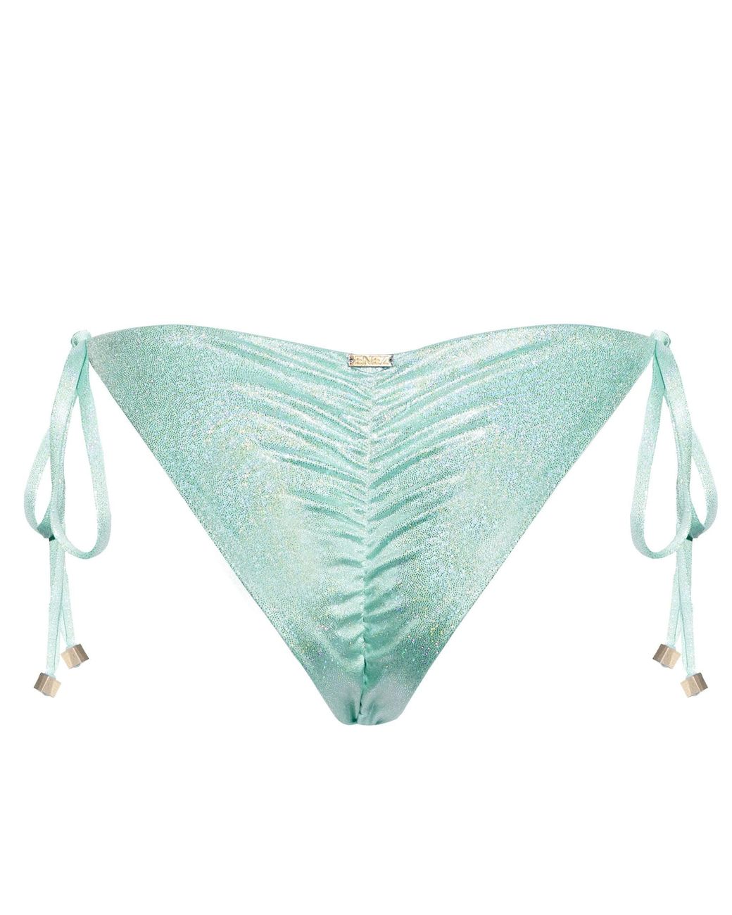 Enez Swim Blue Nova Scrunch Bikini Bottoms