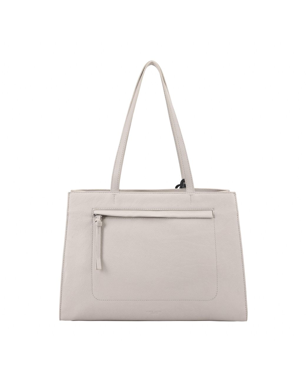 Lloyd Baker Gray Eleanor Leather Tote Bag- Neutrals
