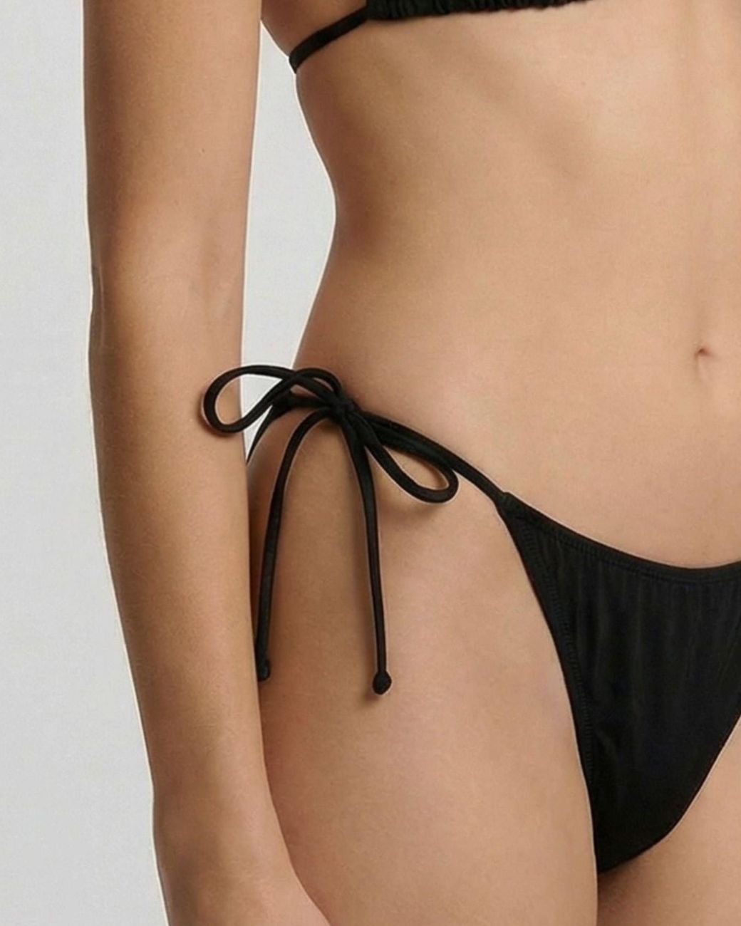 Lords of Harlech Black Bonita Bikini Bottom